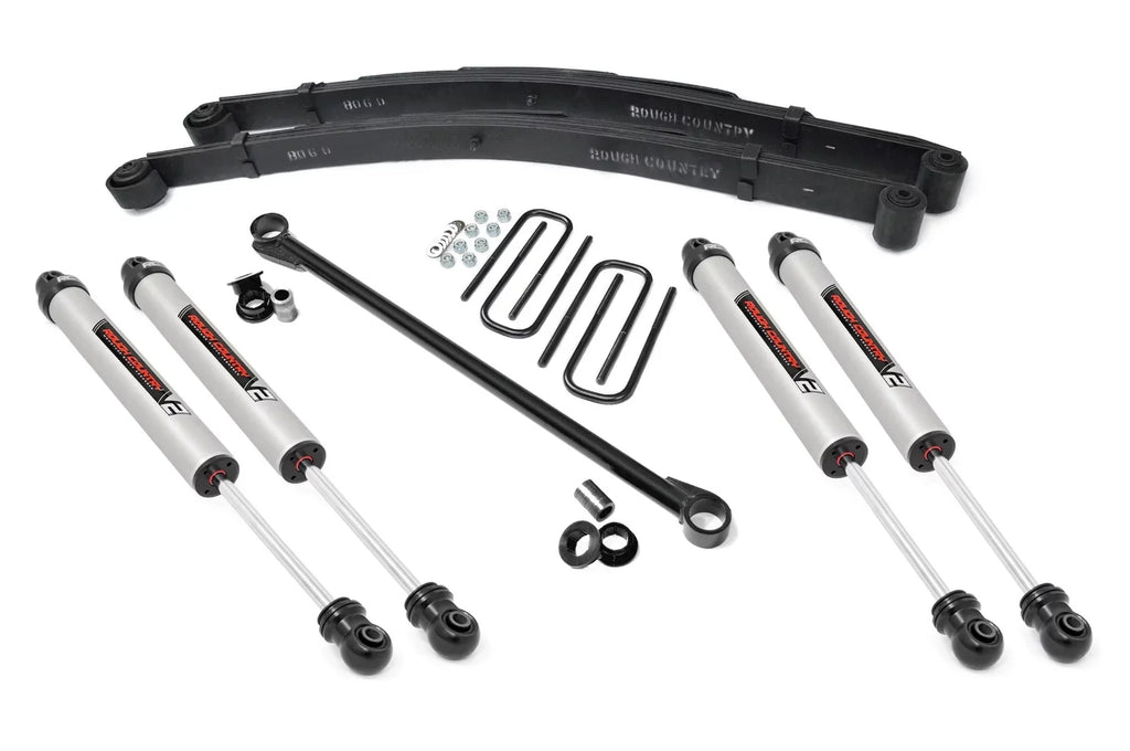 Leveling 4WD - Kit Rough 2.5" 48970 Country Duty Super for w/V2 1999-2004 Shocks
