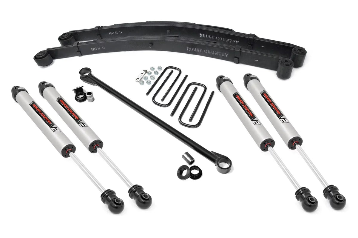 Leveling 4WD - Kit Rough 2.5" 48970 Country Duty Super for w/V2 1999-2004 Shocks
