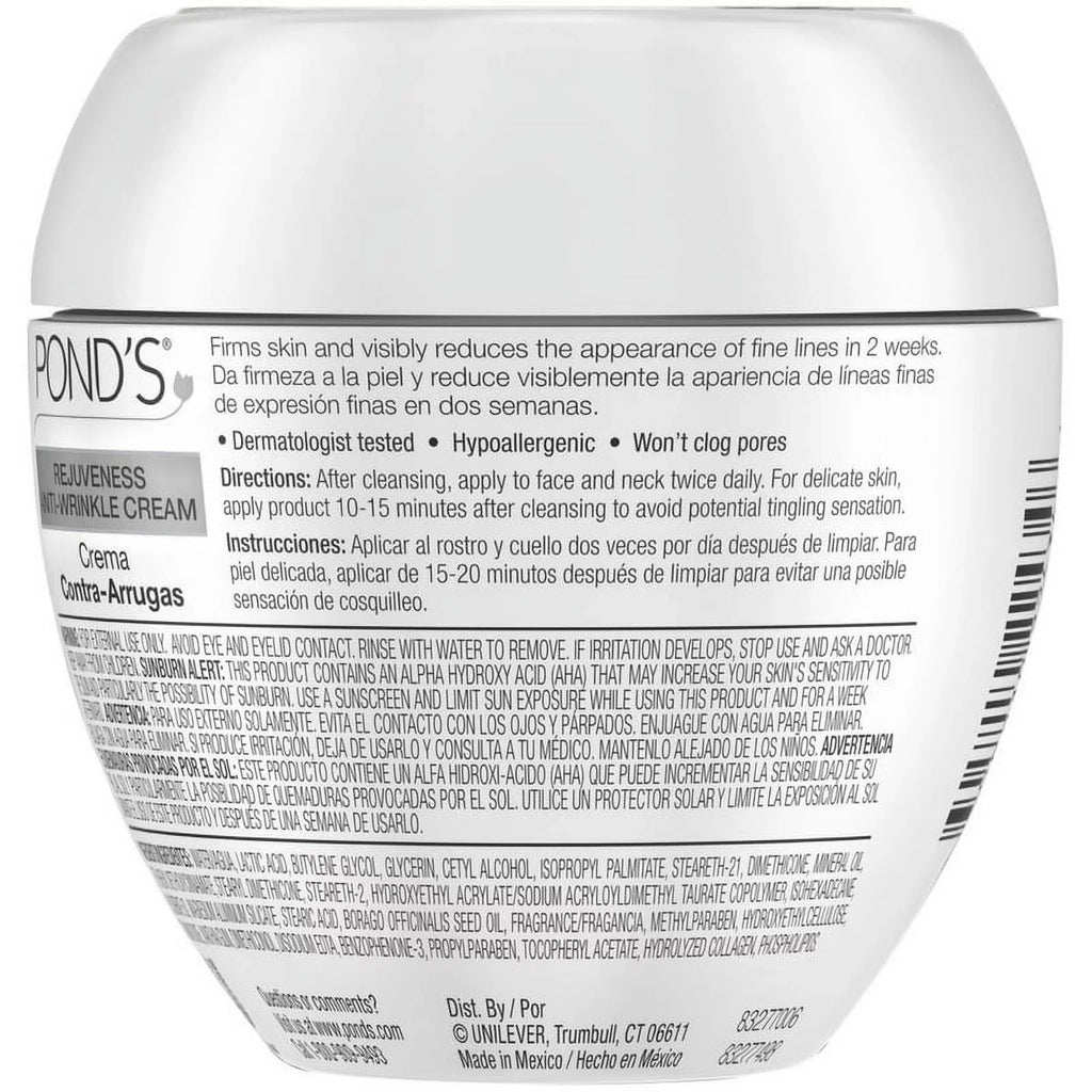 Cream, of 2) (Pack Anti-Wrinkle 7 Pond's oz Rejuveness