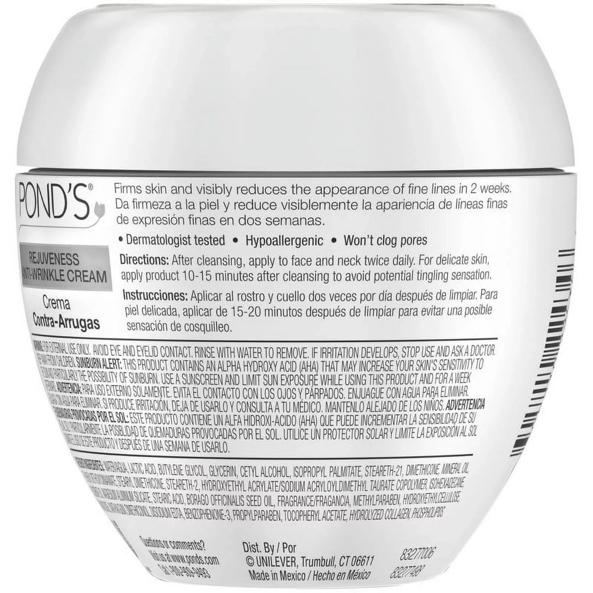 Cream, of 2) (Pack Anti-Wrinkle 7 Pond's oz Rejuveness
