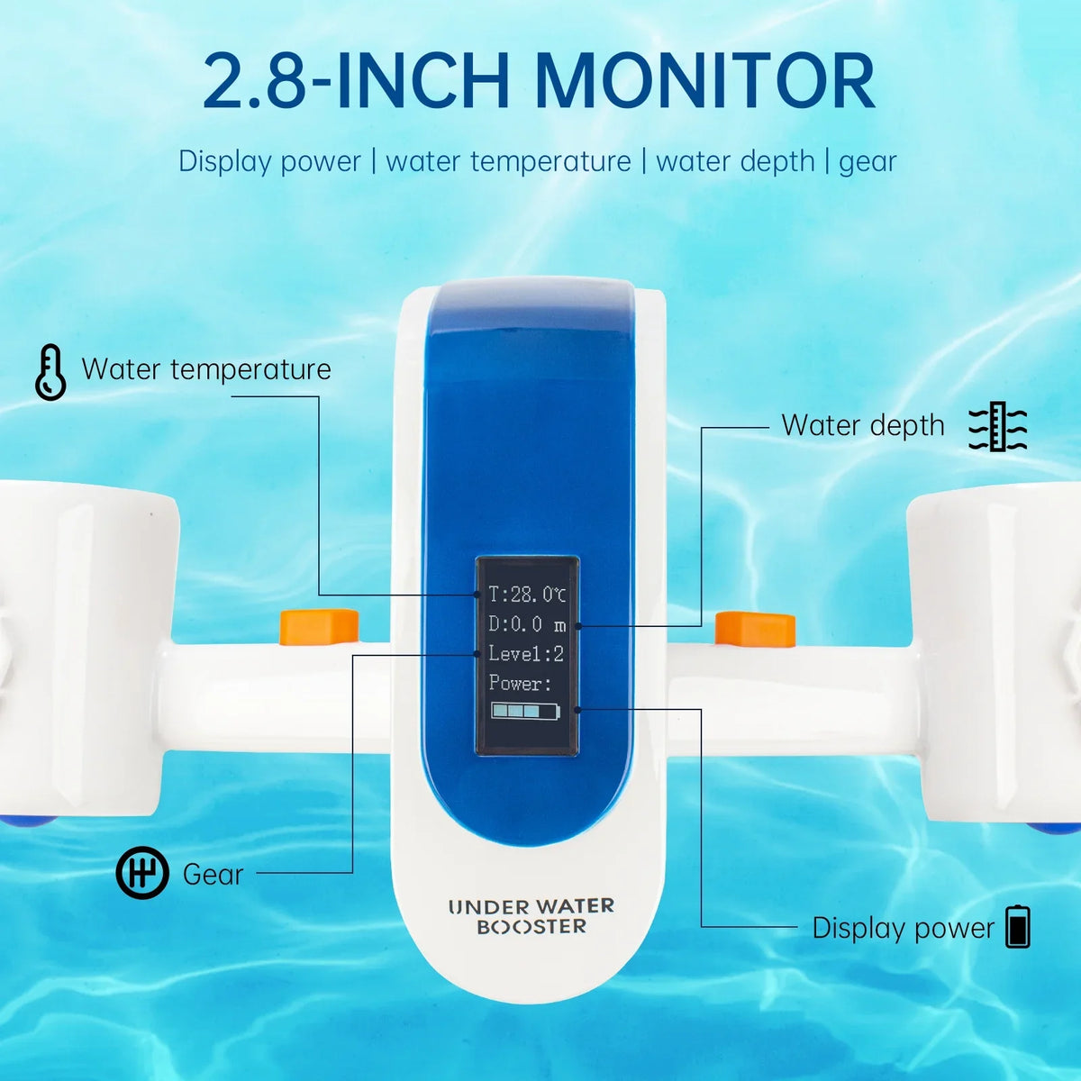 Underwater Diving Water Enthusiasts Sea Booster Bisofice for