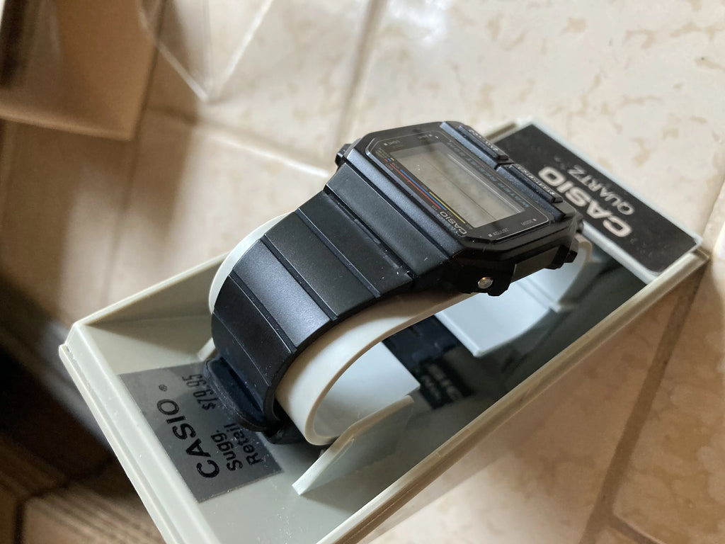 Casio EXW-50-1A Men's Rare Watch Digital Vintage Black Discontinued