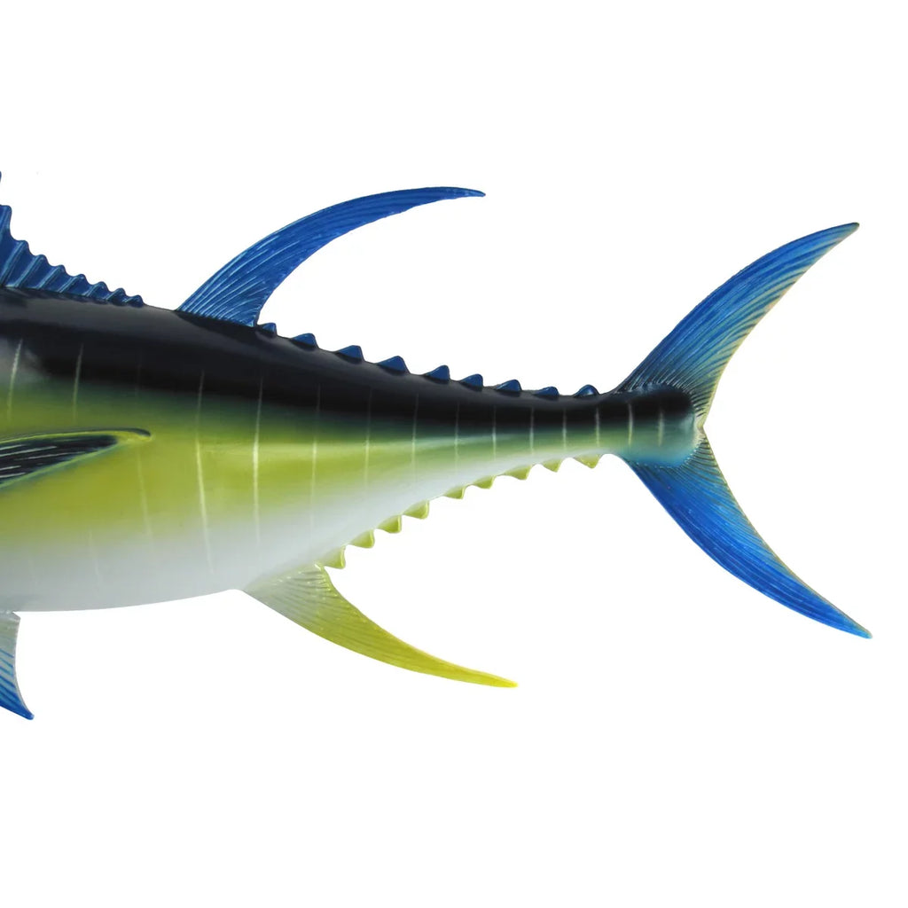 Plaque Saltwater 28" Tuna Trophy Taxidermy Mount Lifelike Bluefin Wall Resin Fish