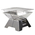 for Traveling Foldable BBQ Picnic Steel HAKONG Design Portable Grill and Stainless Perfect Barbecue
