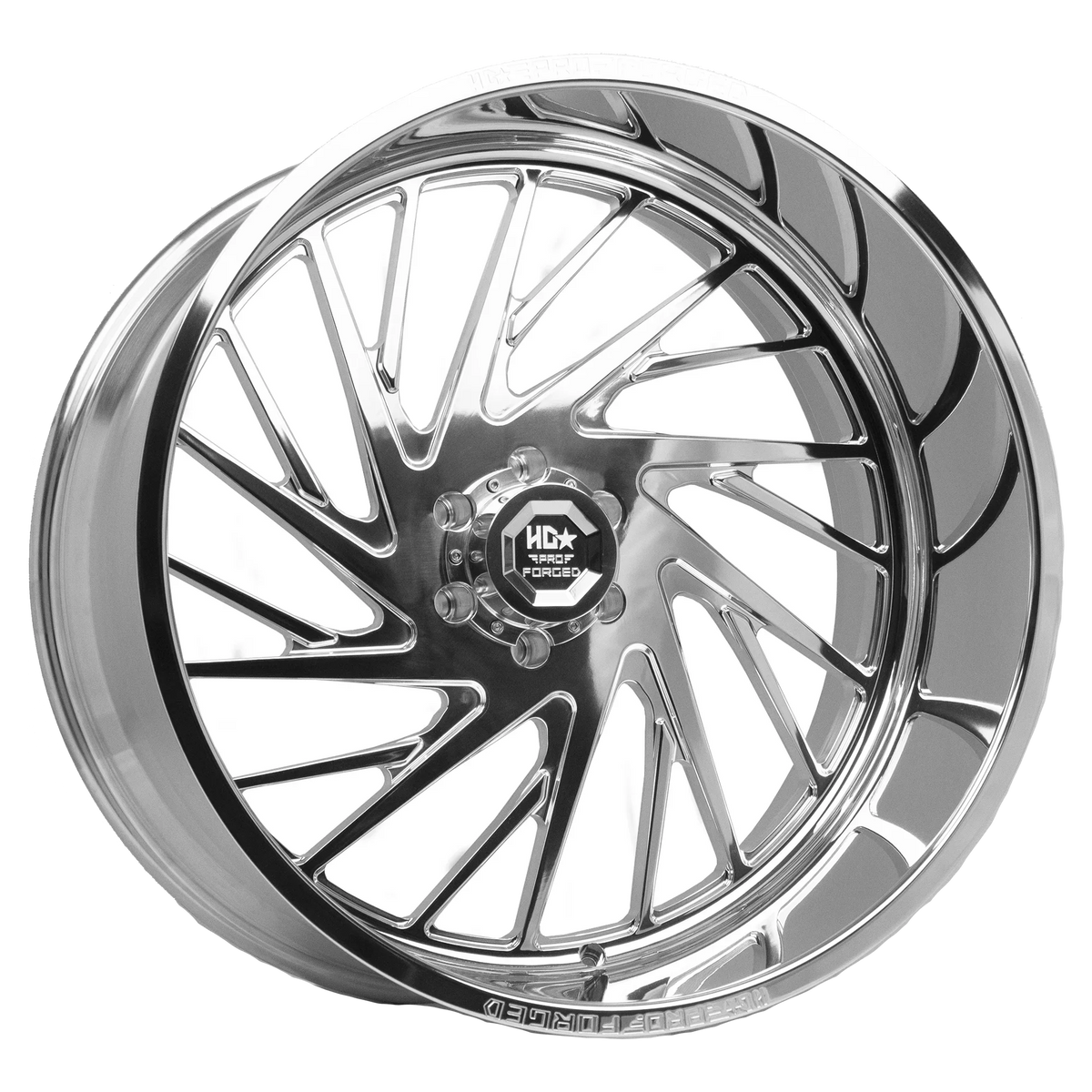 '-76ET LUXXX 6X139.7 LHD POLISHED 122.1CB 4 HIGH HD WHEEL 26X14 RAPTOR PRO FORGED