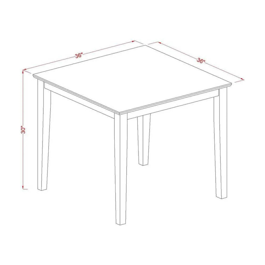 & Kitchen Piece East Set West Table Chairs 3 Furniture