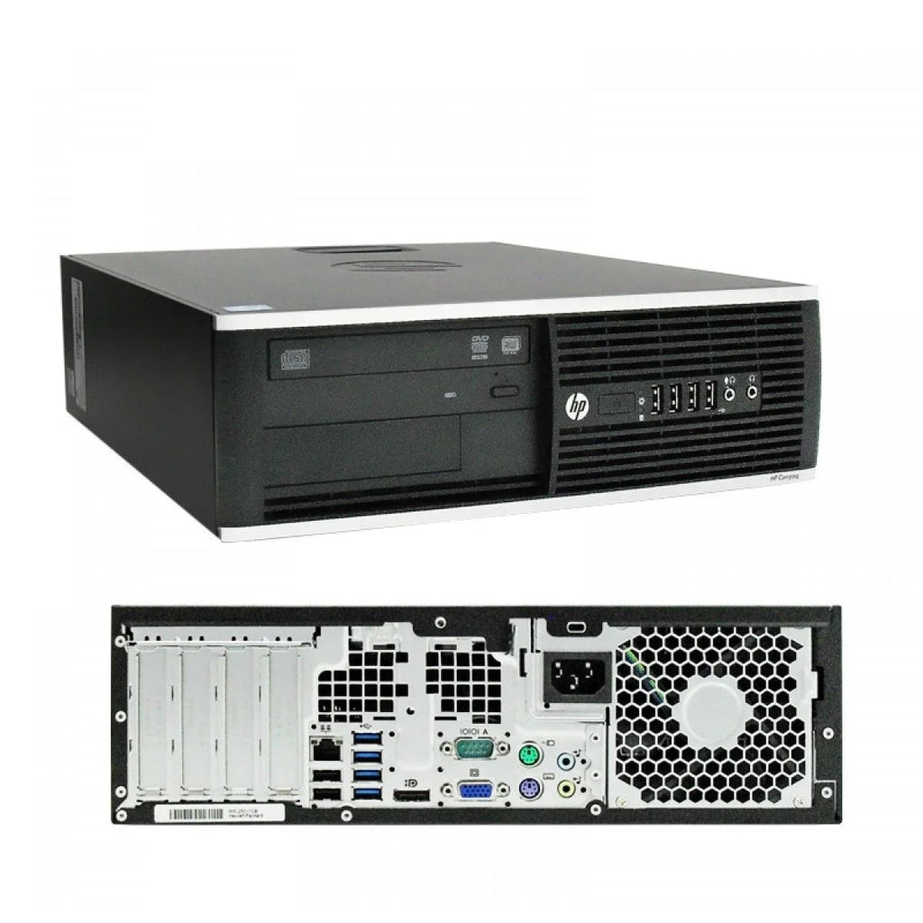 Computer Windows Warranty Desktop 10 8GB WiFi - SFF RAM 1 500Gb 3.2Ghz i5 Core Dual Year Hp Elite 8100 Home SSD