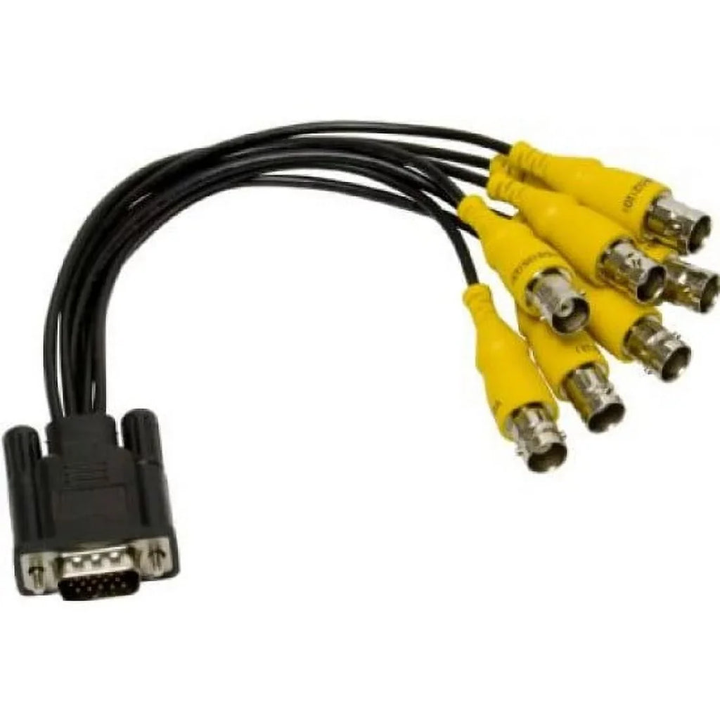 Security 8 EYEMAX CARDS PIGTAIL VIDEOS FOR DVR Camera CCTV