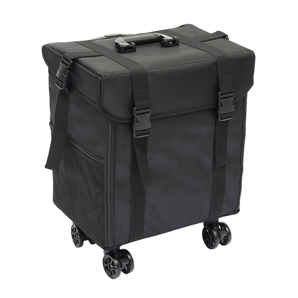 Make Up Rolling Wheels Trolley, Trolley, Suitcase Cosmetic Case, with Makeup Makeup Case Suitcase Cosmetic