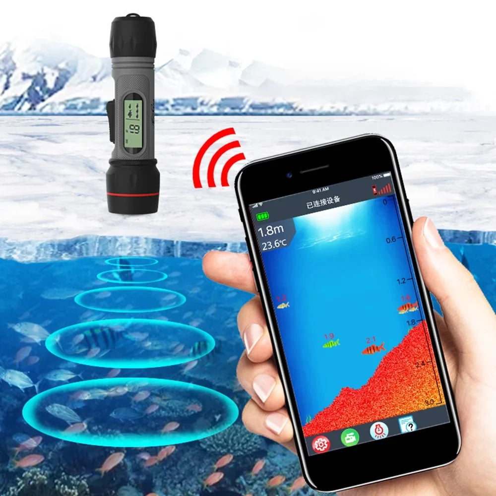 Wireless Fish Waterproof Ice Undersea Erchang Fish Fish Fish Undersea Sonar Sonar XINZY camera,Handheld Fish Camera HUIOP Waterproof Fish Ice Sonar