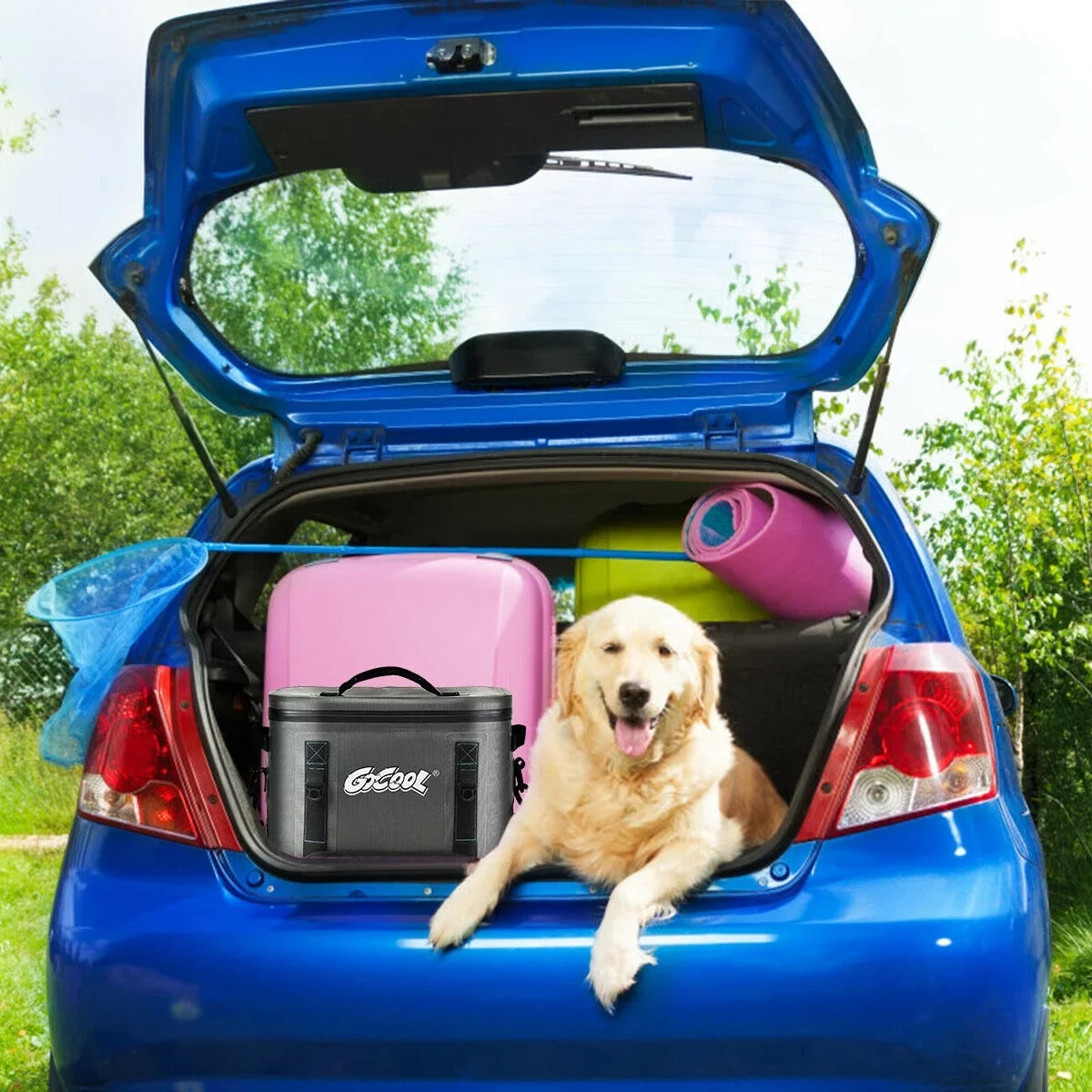 Bag Water-Resistant Leak-Proof For Gymax Insulated 30 Picnic Cans Portable Soft Cooler