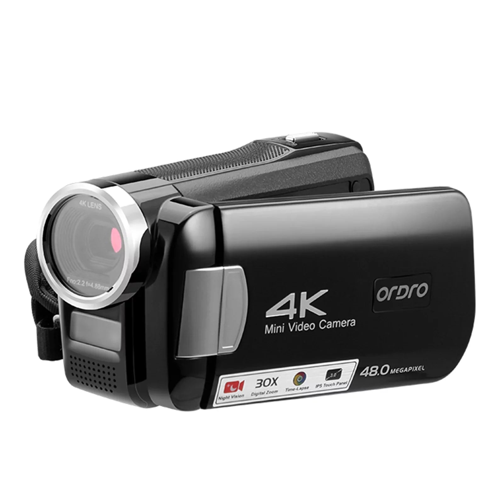 Video Night 4K Camcorder ORDRO IR Vision Zoom AC2 Digital with Camera Digital and 30X