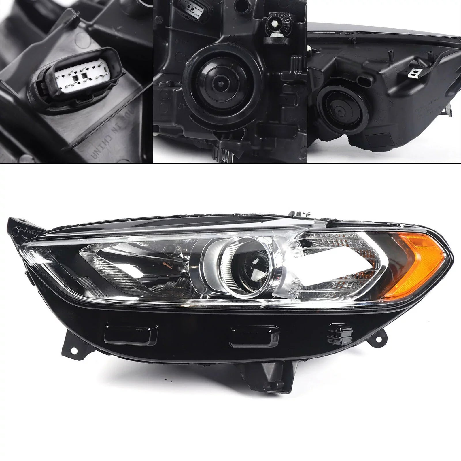Halogen Light Left Lamp 2013-2016 Headlight LH Side Fusion Driver Assembly For Side Headlamp Driver Headlight Ford
