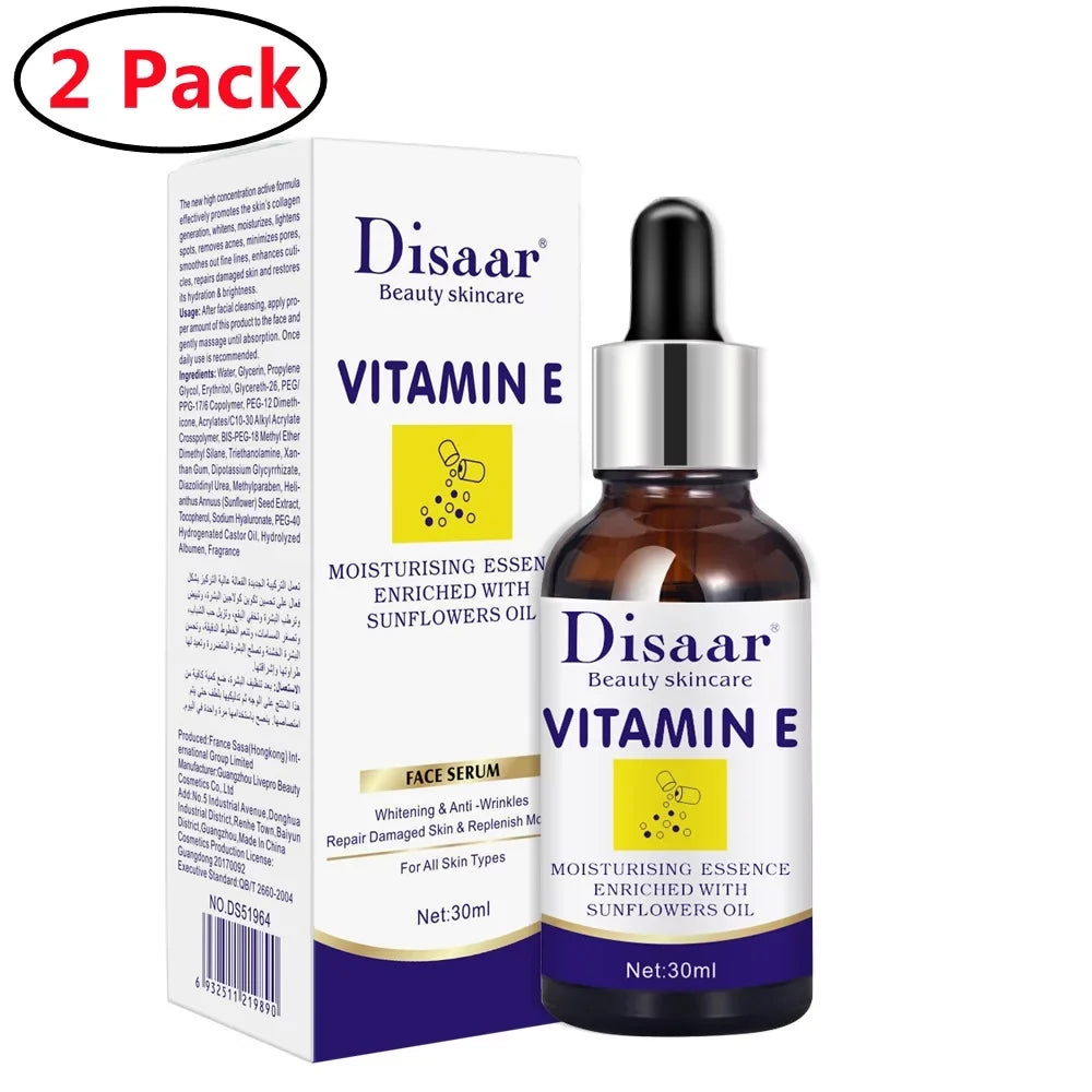 with 2 Facial E, Oil Blend, & Pack Vitamin Oil Pure C Skin Therapy Rosehip for Moisturizing Fragrance 10 Face