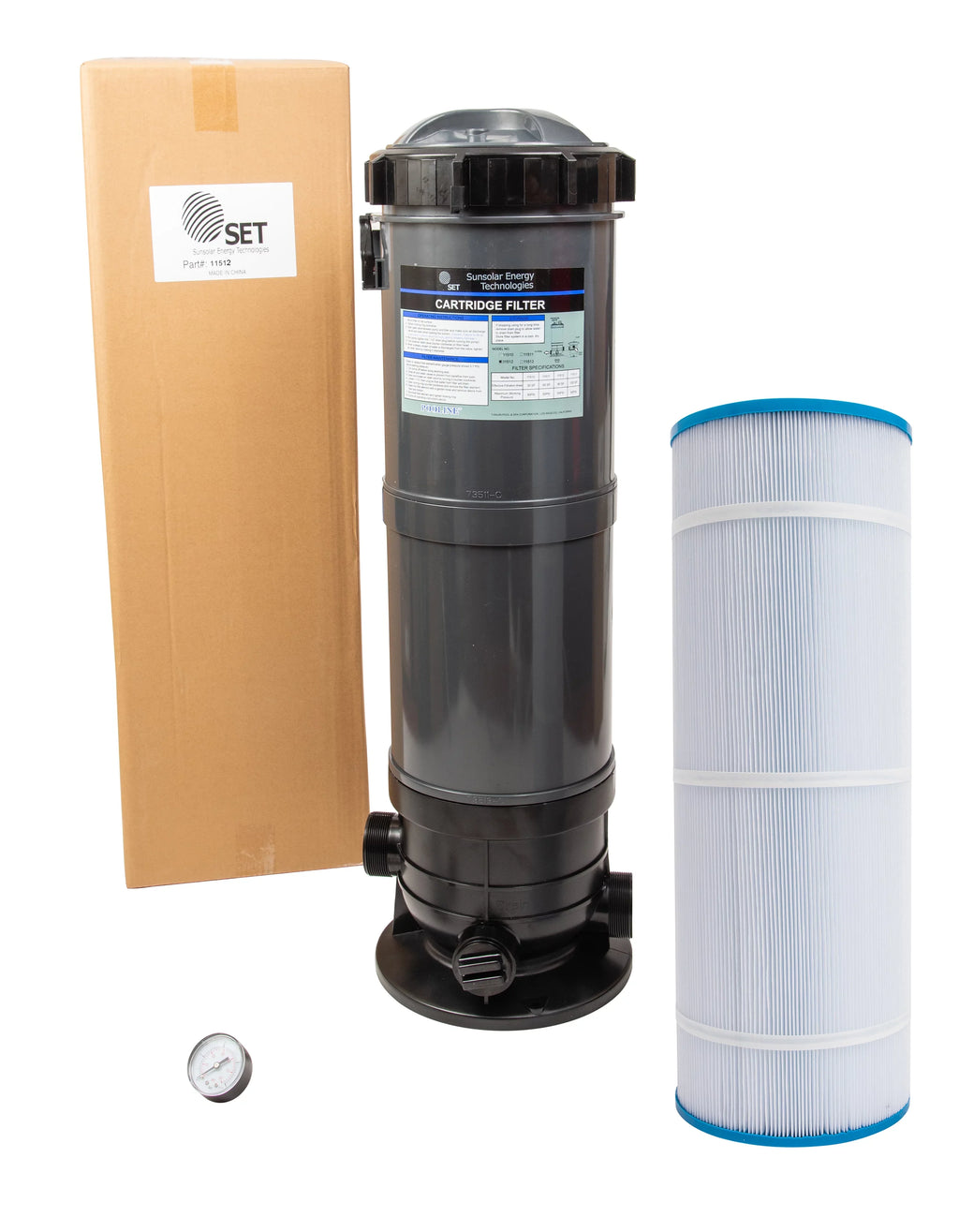 90SF Cartridge for System Gauge Pressure Filter Swimming with Pools