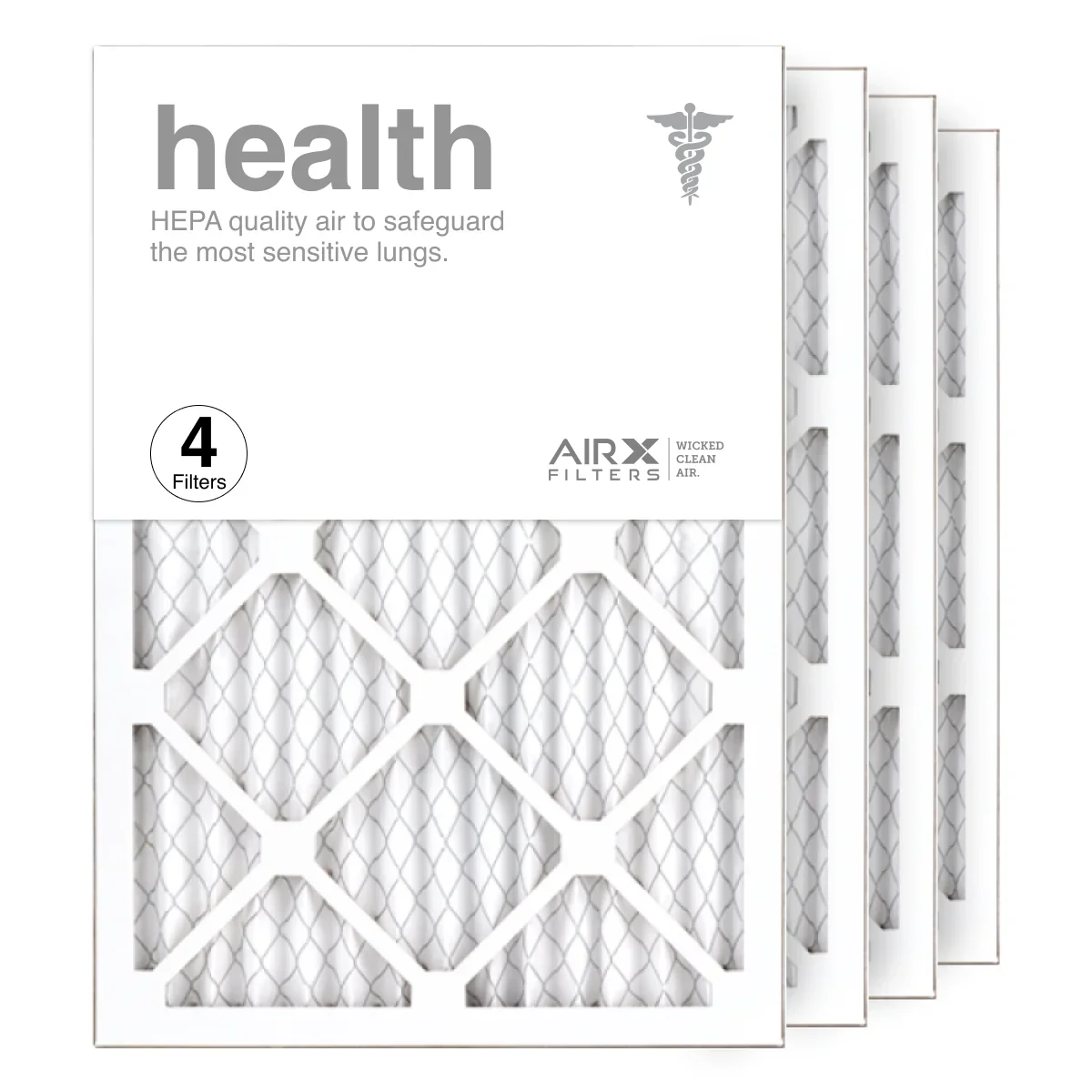 13 USA Filter Air Air 4-Pack Furnace AIRx the 14x20x1 in Health Filters Filter, MERV Pleated Made AC HVAC