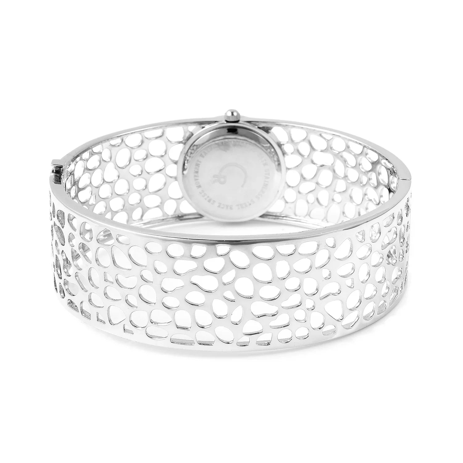 Galley Back Swiss Rachel Bracelet Movement Bangle 7.5 Watch Silver in