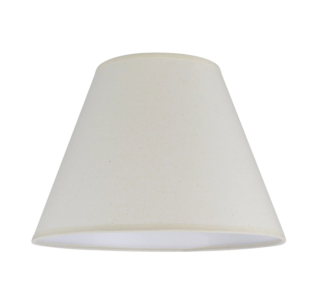 9") Lamp wide Creative x Spider in x Construction 32030 Shade 12" Hardback Shape Transitional Ivory, (6" Empire Aspen 12"