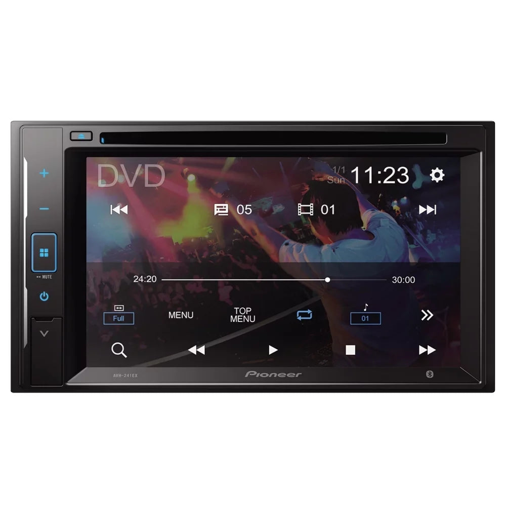 New Pioneer Media & Bullet Digital Backup DVD w/ 6.2 AVH-241EX Camera Receiver Inch