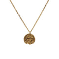 Gemini for Pendant Stainless Inc Gift Blue Steel Women, Gold Horoscope, Birthday | Box Zodiac Teens Boutique Necklace