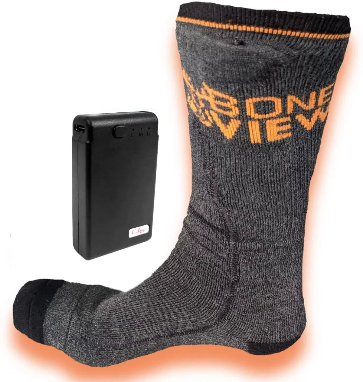 Fit Fit Lithium Universal Women Winter Snowmobiling Men Hunting, BoneView Rechargeable Socks Skiing, Toe Boots, Fishing, Battery Heated Powered Hiking, - Electric Warmer, or HotSocks Inside