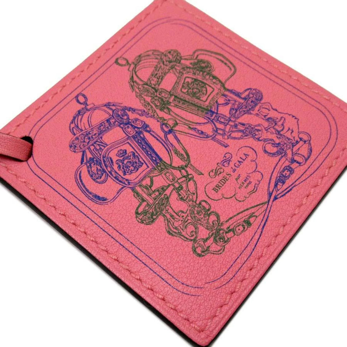 HERMES Hermes Roseete Charm Swift New) Carenano Vaud (Like Pre-Owned