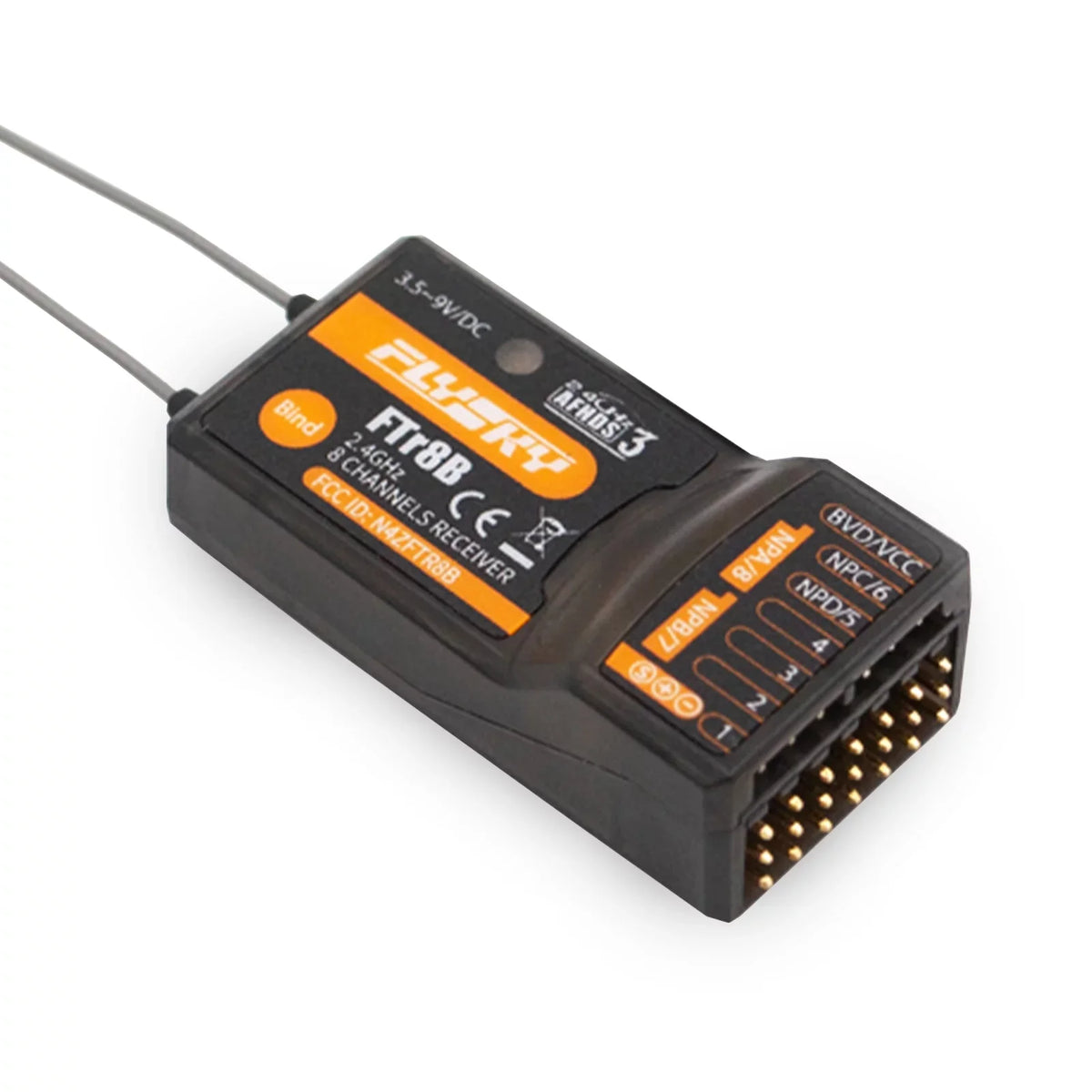 with Glider for Output NB4 Wing FTr8B Helicopter RC Receiver Airplane Modules Fixed Dual PL18 8CH AFHDS3 PWMPPMi.BUSS.BUS Drone RF Transmitters Engineering Vehicle Compatible 2.4GHz