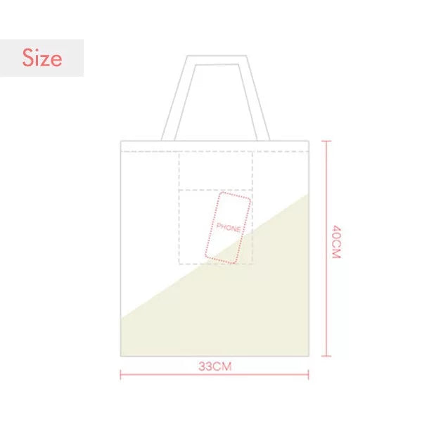 Sack Bull Expression Shoulder Tote Reflection Bag Stock Market Canvas