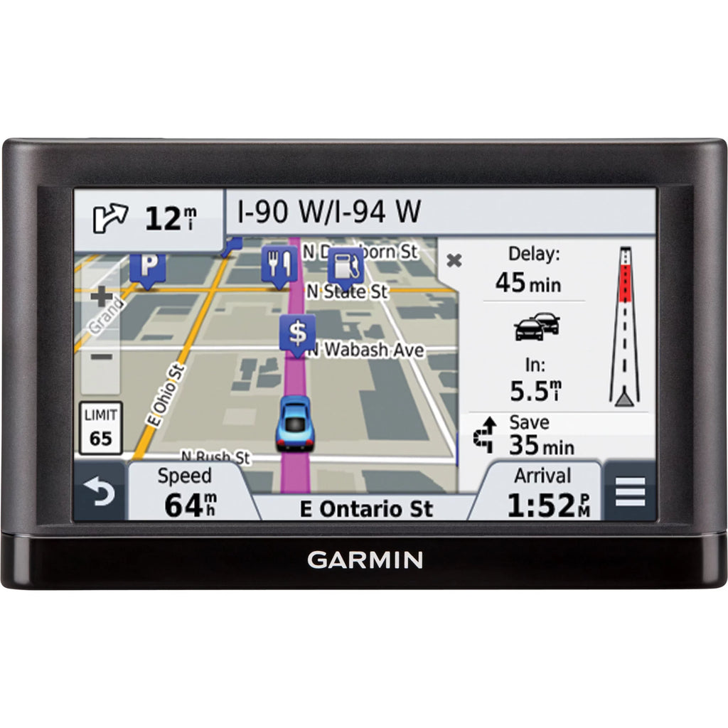 Lifetime and System Maps nuvi Traffic Navigation 55LMT5" Garmin GPS with