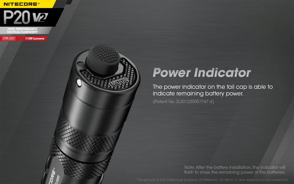 Tactical 1100 LED - Flashlight Battery, V2 XP-L2 P20 CREE Cord Lumens - USB w/NL183 Nitecore Charger Combo: V6 +Free Eco-Sensa UI1