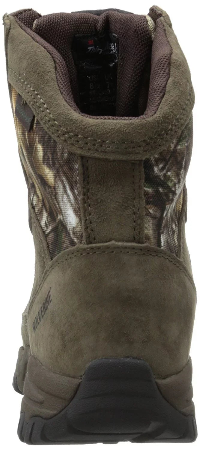 Bob Wolverine W30078 Inch (M) Boot Mens US White 7 Hunting Waterproof 11D