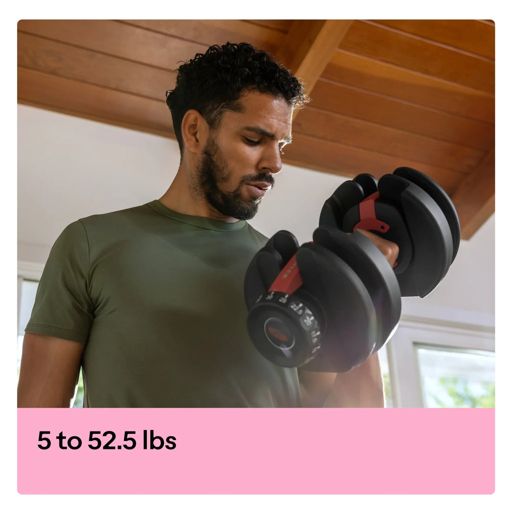 Dumbbell, 552 BowFlex SelectTech Litho, Membership Free 2-month Single, JRNY