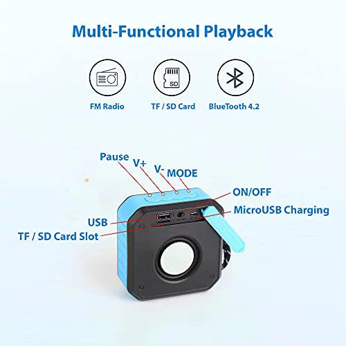 with Outdoor Samsung IPX7 Works Playtime, with 1500 Indoor, Galaxy Speaker (GREEN) S22+/ WaterProof 13H 5G/Plus/Ultra Travel