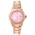 Quartz Angel Pink Gold Watch Bracelet Invicta Rose Women's Dial 14369 Dive