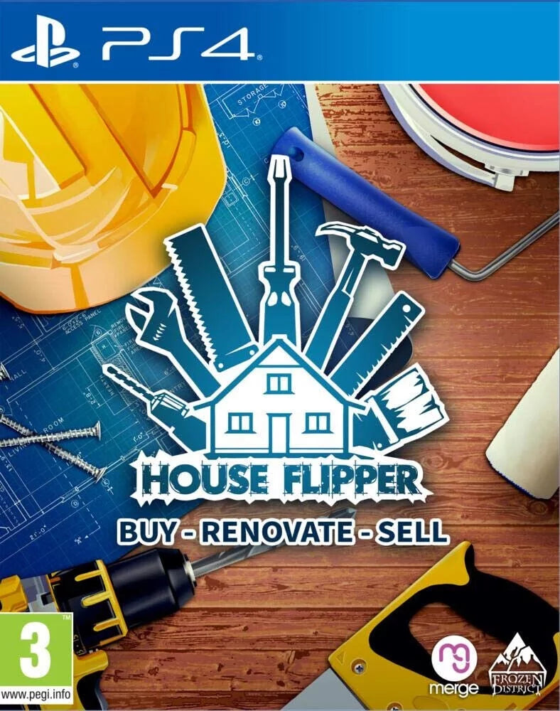 Brand Remodel Factory Flipper PS4 Sealed Interior New PlayStation 4 House Design