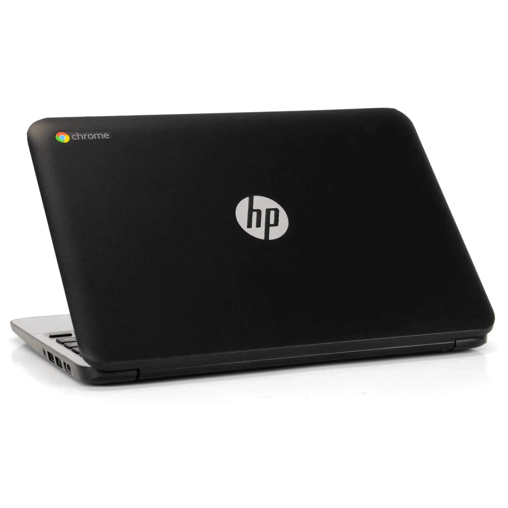 (USED 16GB Chromebook 11 Drive, HP 11" Chrome, 2.16 DDR3 Screen RAM, 2GB G4, B) Intel GHz SSD Celeron, Grade Hard