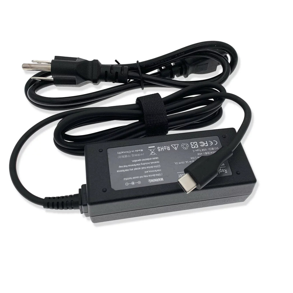 Dell 7390 13 USB-C AC For P82G003 Adapter Laptop XPS Cord 2-in-1 Charger 45W