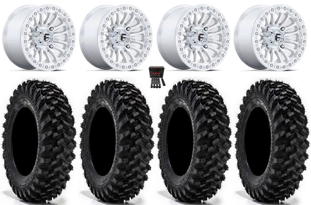 Tires 15" Can-Am 1000 Mh Honda Maverick Rincon Warrior Wheels 35" Talon / / Pioneer Fuel Bdlk X3 XT