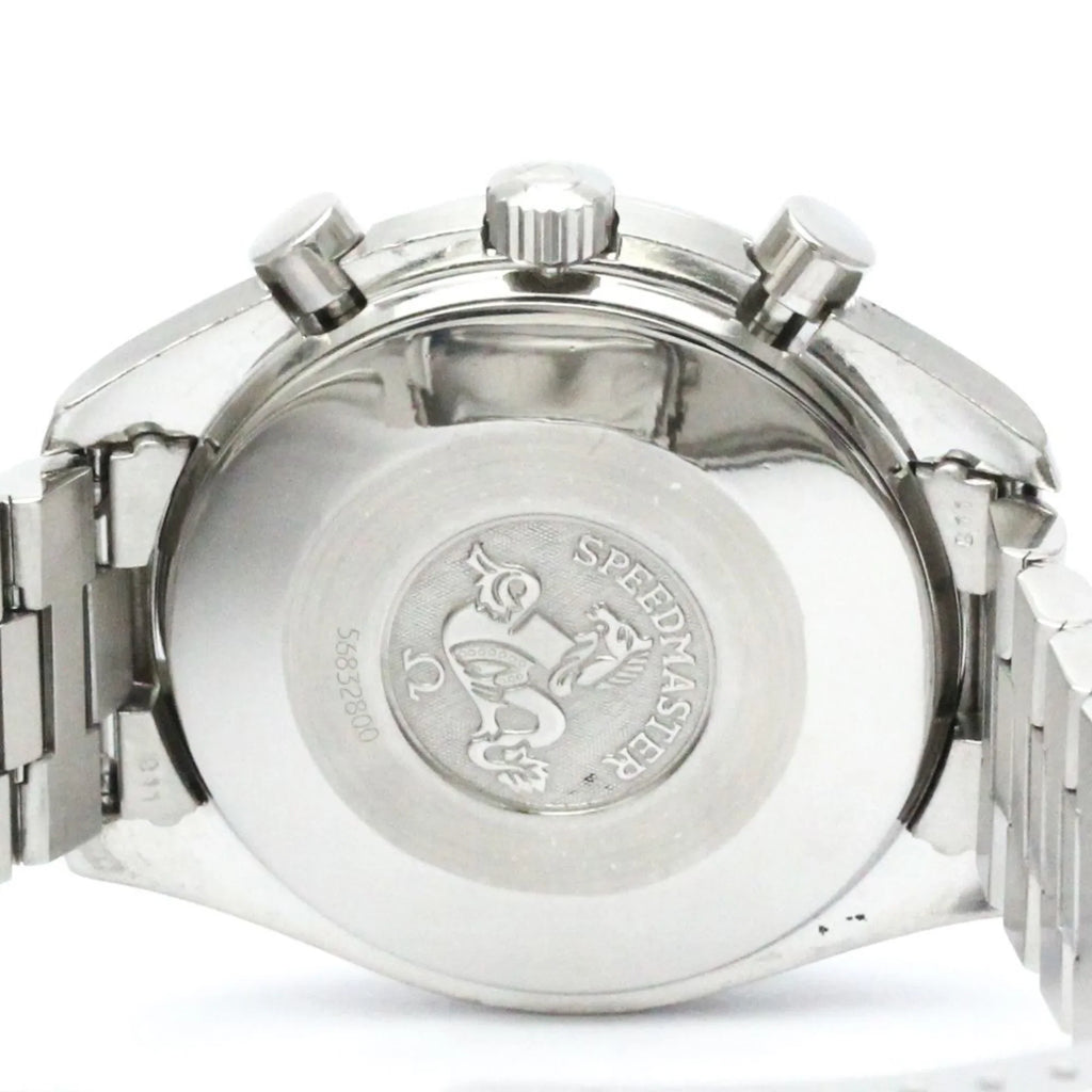 3510.50 Speedmaster (Good) Pre-Owned Polished Steel Mens Automatic Watch BF565452 OMEGA