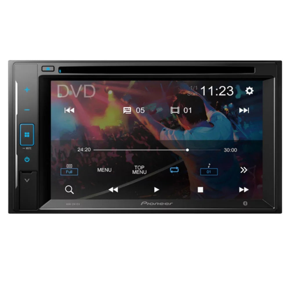Car Suzuki for Kit/in-Dash 2001-2002 DIN Media 6.2" Double Touchscreen Bluetooth/Backup AM/FM Pioneer AVH-241EX Bundle Receiver XL-7 Digital with W/ KIT4886 Stereo Camera/Installation DVD/CD