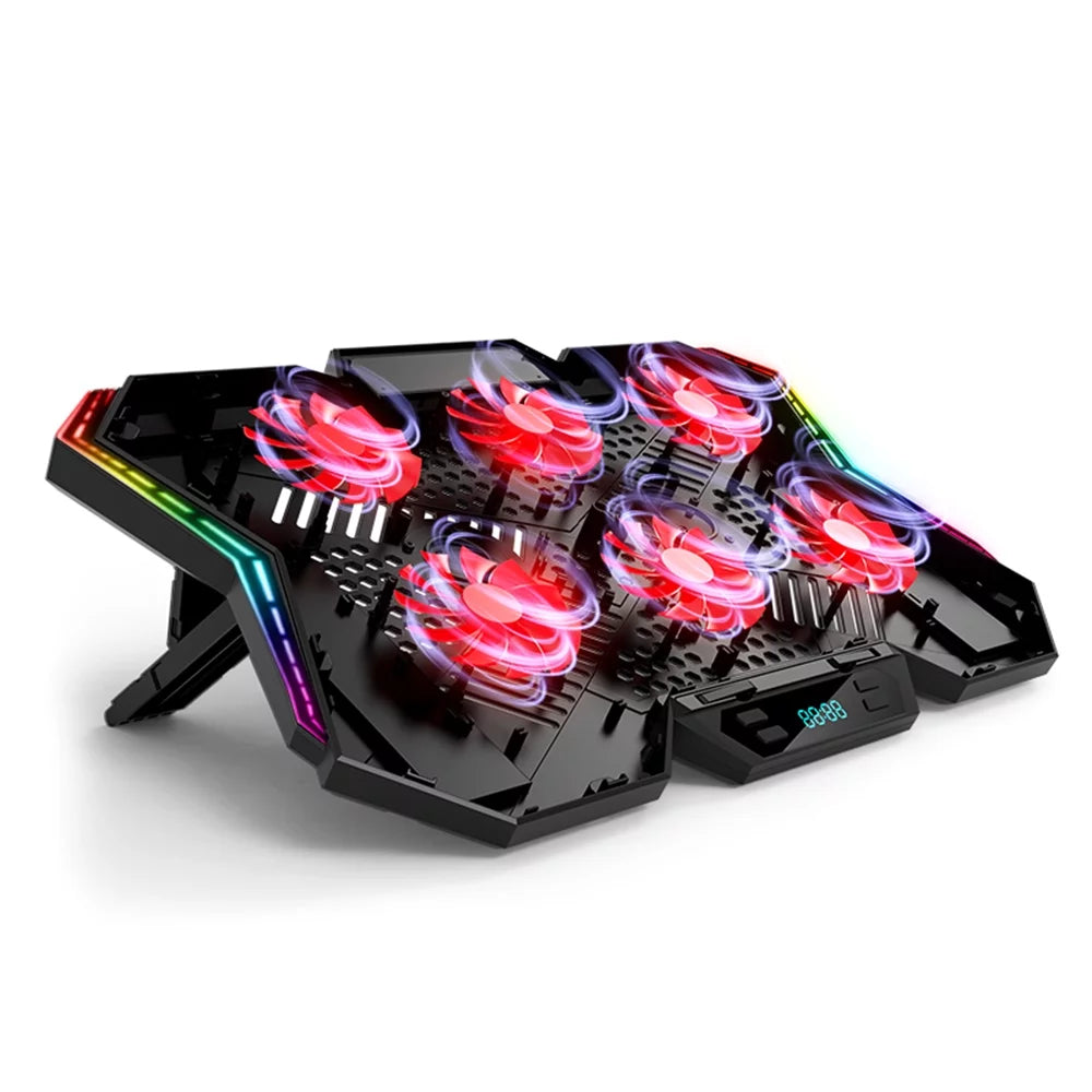 K40 Fans, and Cooler Laptop Stand Adjustable 6 Design Wind Speed, Mute with COOLCOLD