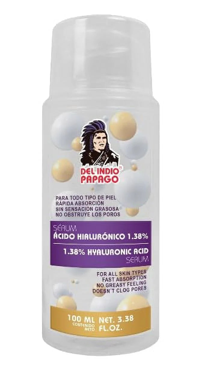 '+ Serum Indio Hyaluronic Tepezcohuite Acid Night (125g) Day each) Oz) creams Soap Fl & (3.38 (2oz Del Papago Tepezcohuite +