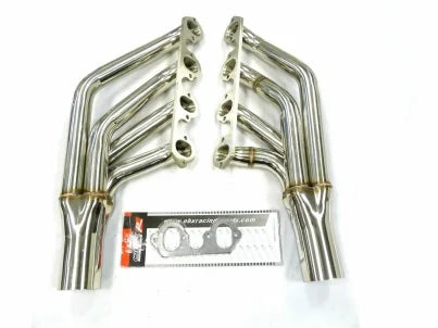OBX Header Ford Fitment Forward" and For By Block Tube "Down Big Stainless Long Engines