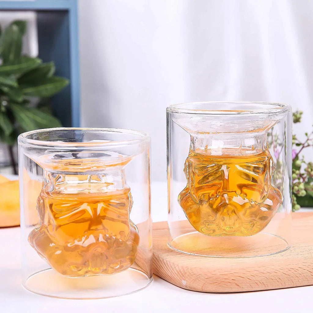 Whiskey Wall Glasses, Glass Glasses, Glasses, Bourbon, Drinking Wall AI Glasses Cocktails, Cognac 150ML Scotch Double VI Rocks Old Whisky, Double Fashioned for Cocktail Water