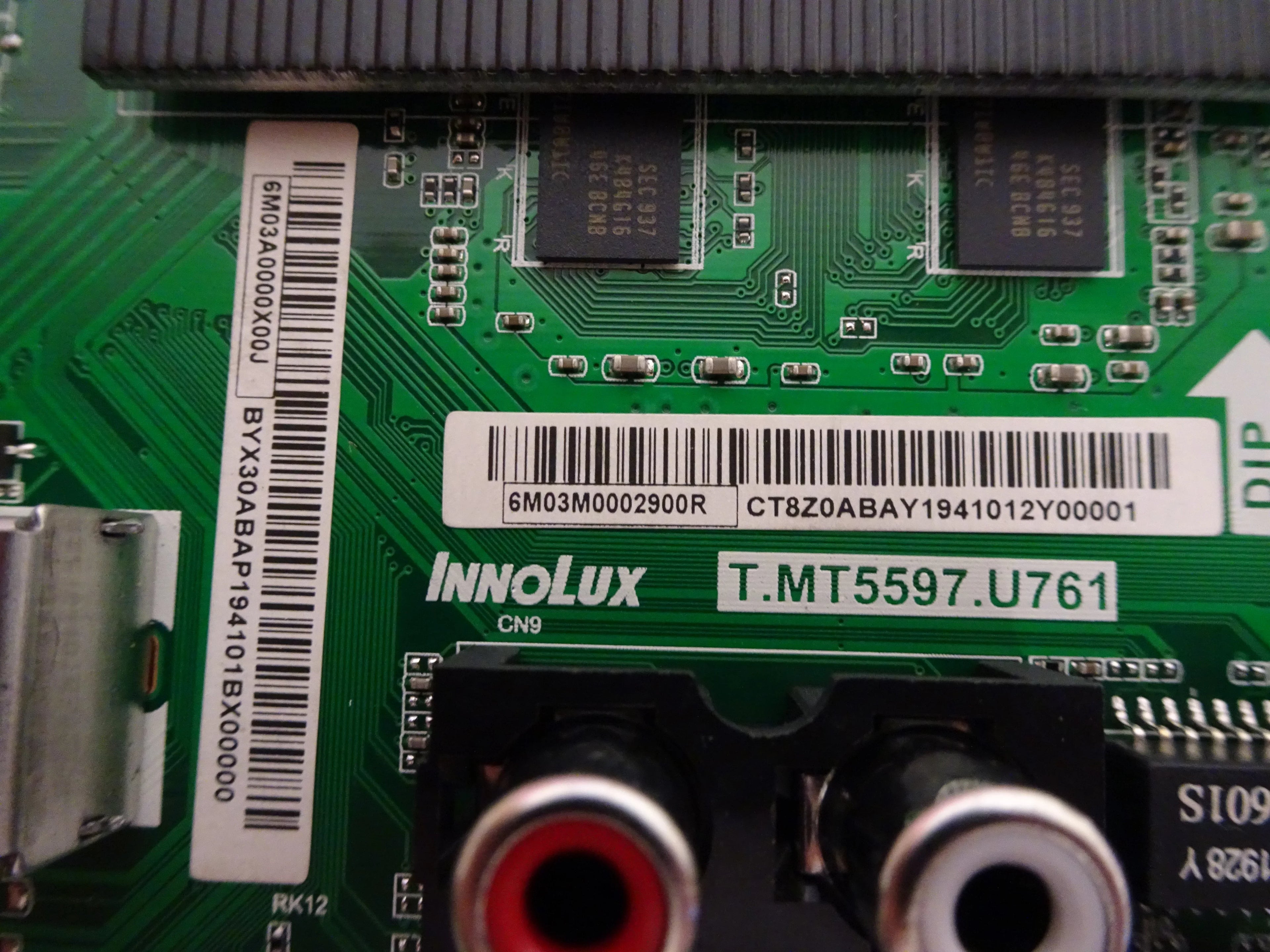 V505-G9 Board LIAIXXVV Vizio (6M03A0000X00J) 6M03M0002900R Main