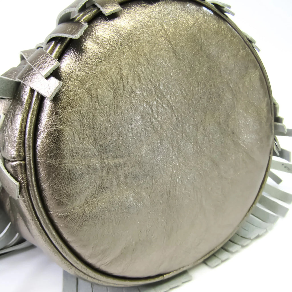 Women's Davidson Bag (Good) Handbag,Shoulder Pre-Owned Gold S Carnival Leather J&M
