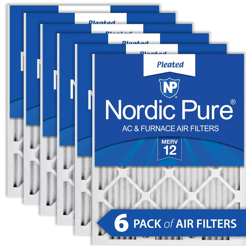 Pack Filters 12 MERV 16x25x1 (15_1/2x24_1/2) 6 Air Pleated