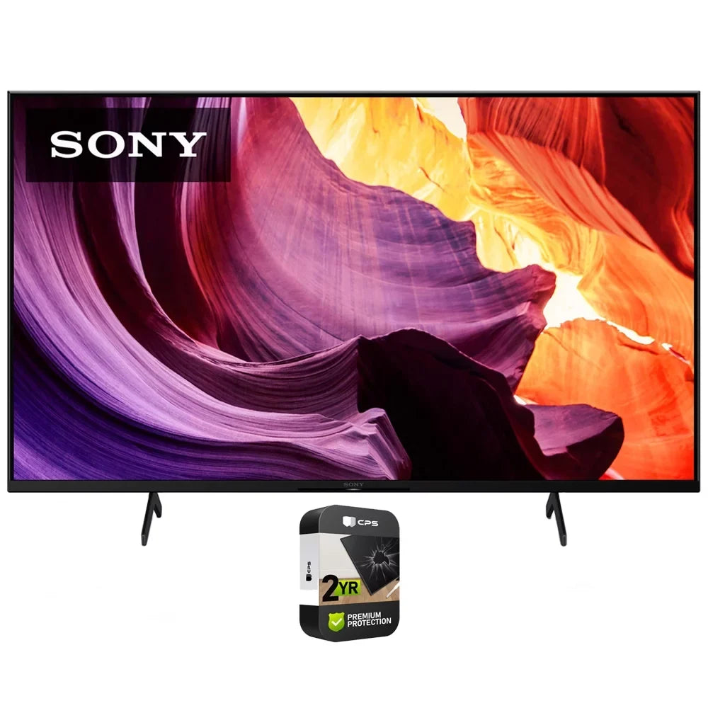 4K Sony LED Bundle inch X80K HD Smart 2022 Model TV Ultra KD-55X80K 55