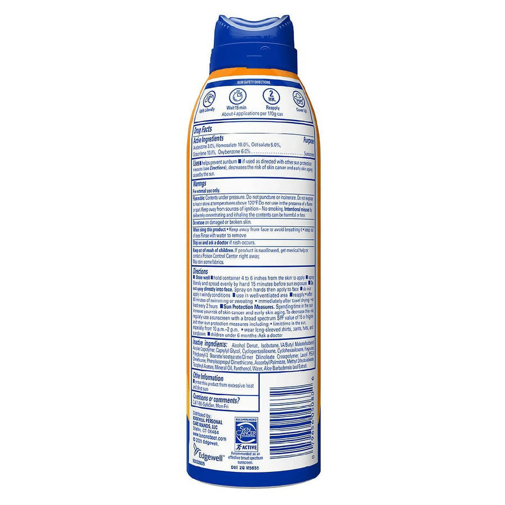 SPF Spray 100 Boat Sunscreen Banana Clear Sport Ultra