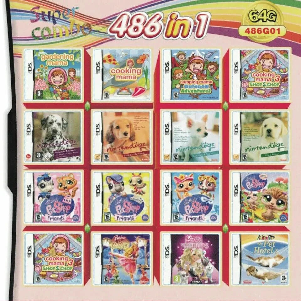 flash games nds - cart multibox nintendo 2ds ds girl ndsl 3ds ndsi